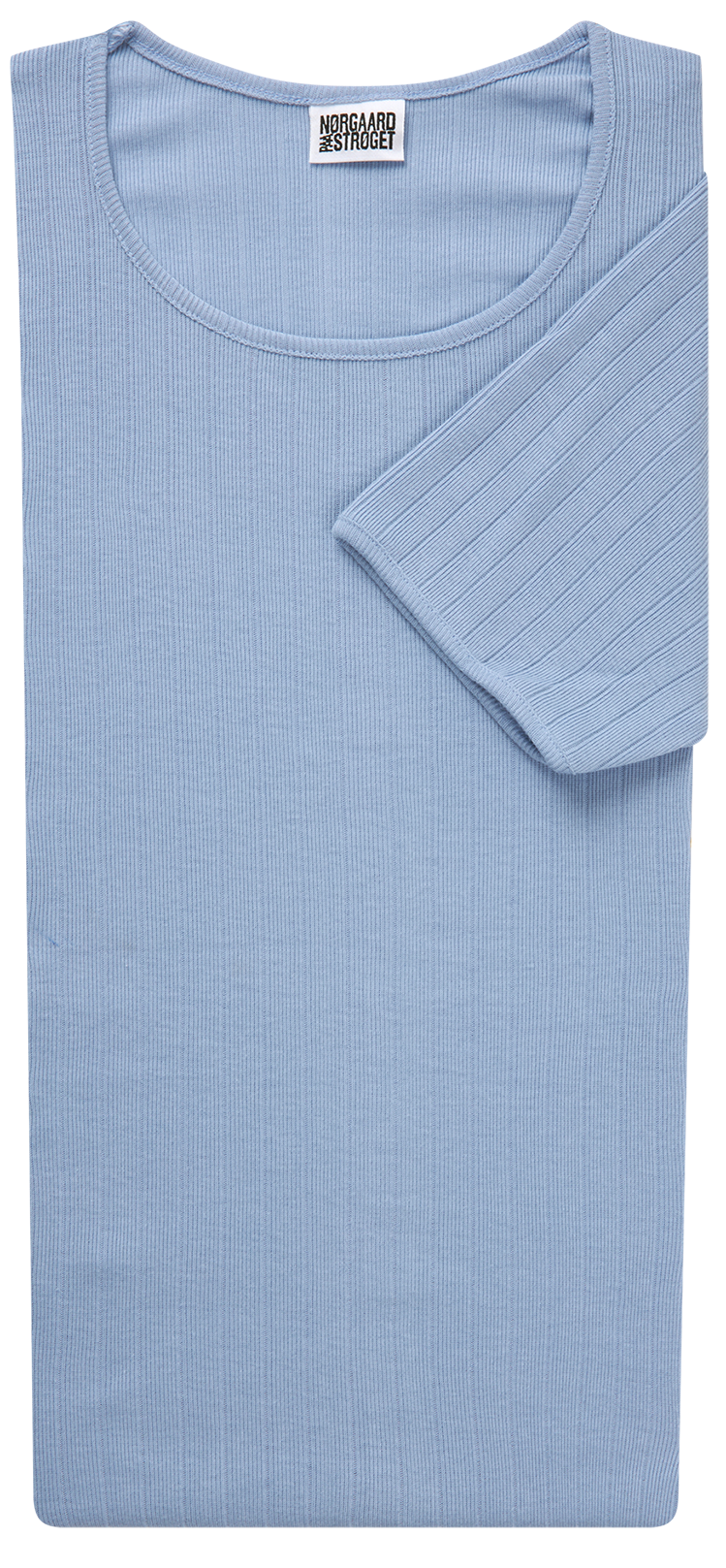 101 Short Sleeve Solid Colour, Light Blue