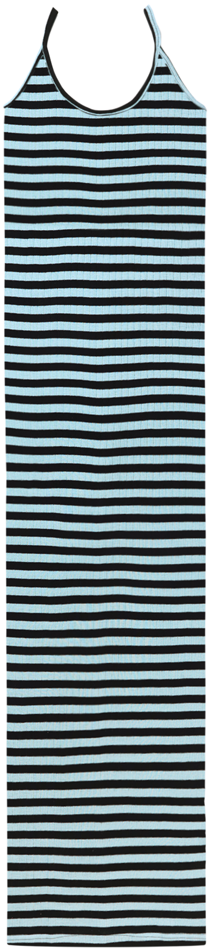 NPS Strap Dress Broadway, Black/Light Blue