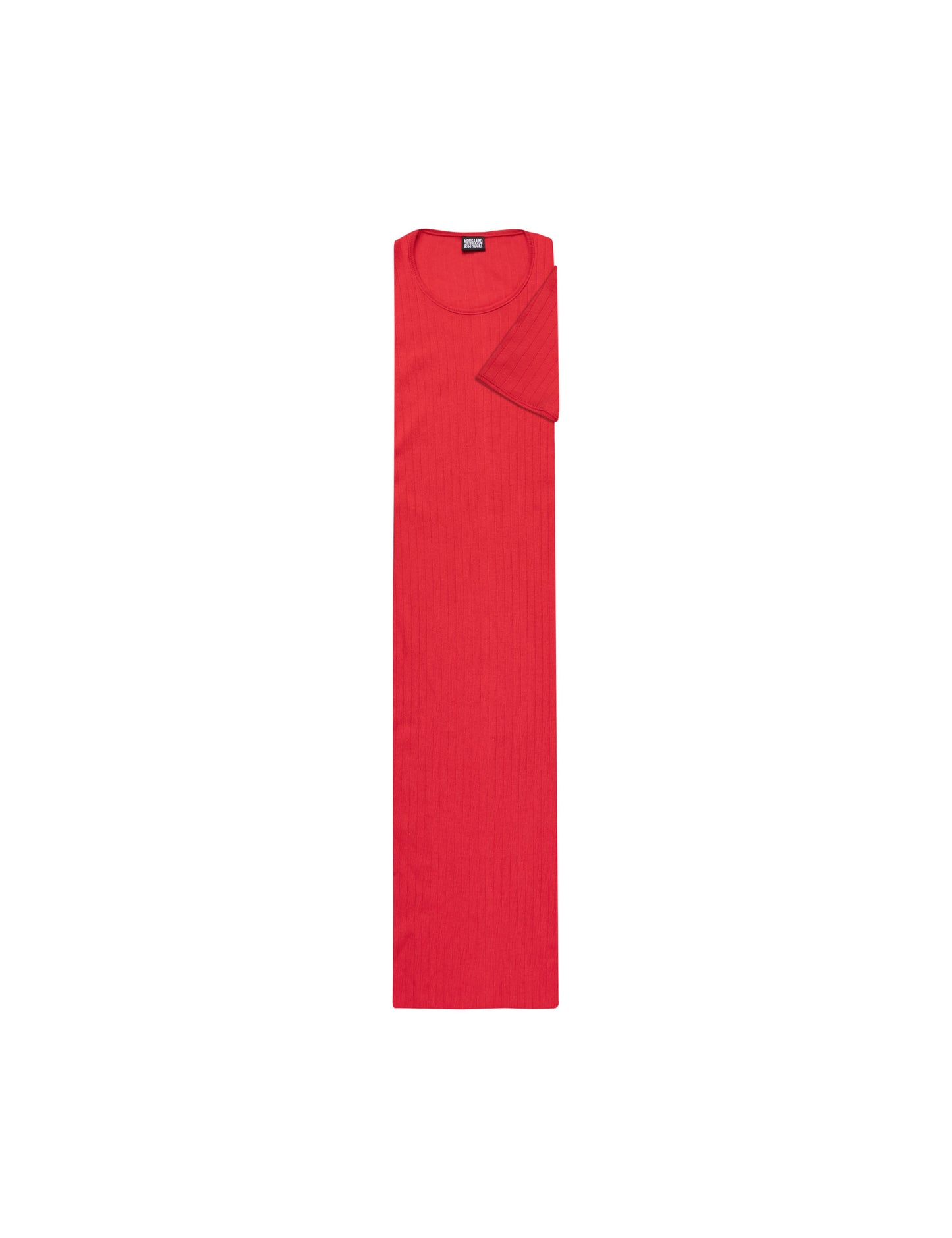 NPS John Dress Short Sleeve Solid Colour, Red