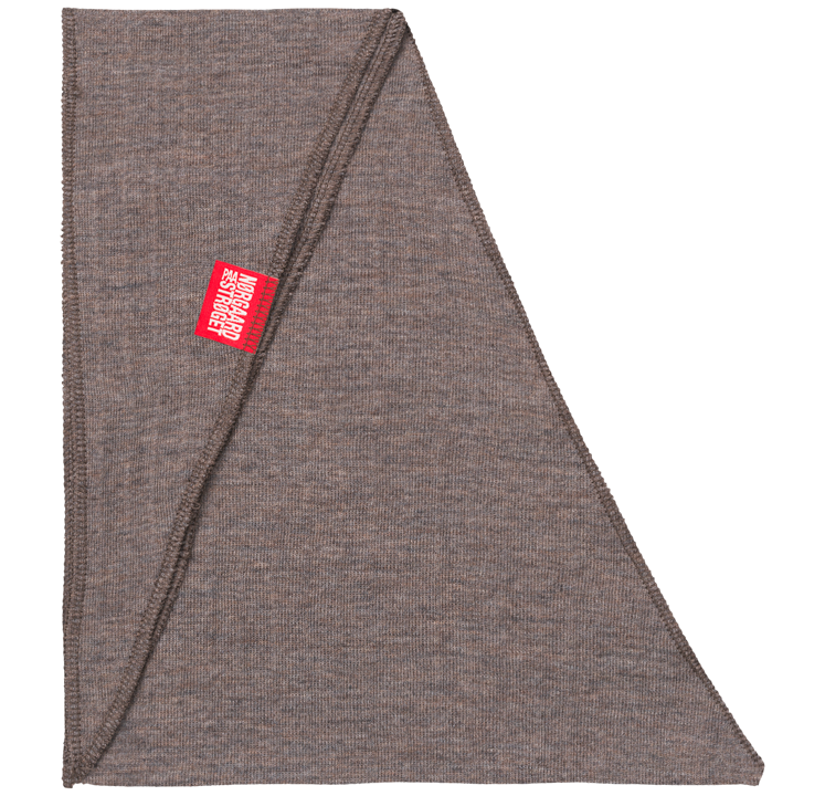 NPS Scarf Triangle Wool, Brown