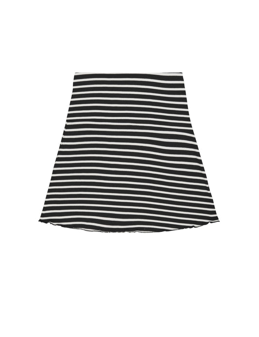 NPS Skirt Mini, Black/Ecru