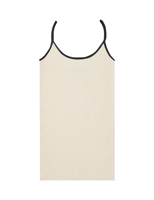 NPS Strap Top Kontrast, Ecru/Black