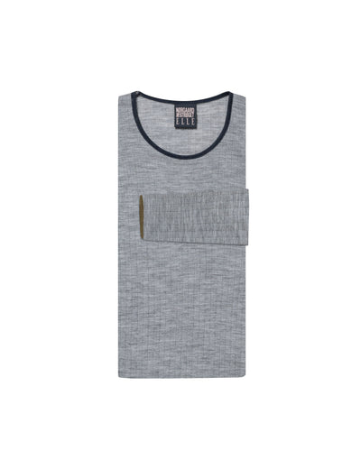 101 x ELLE  Wool, Light Grey Melange