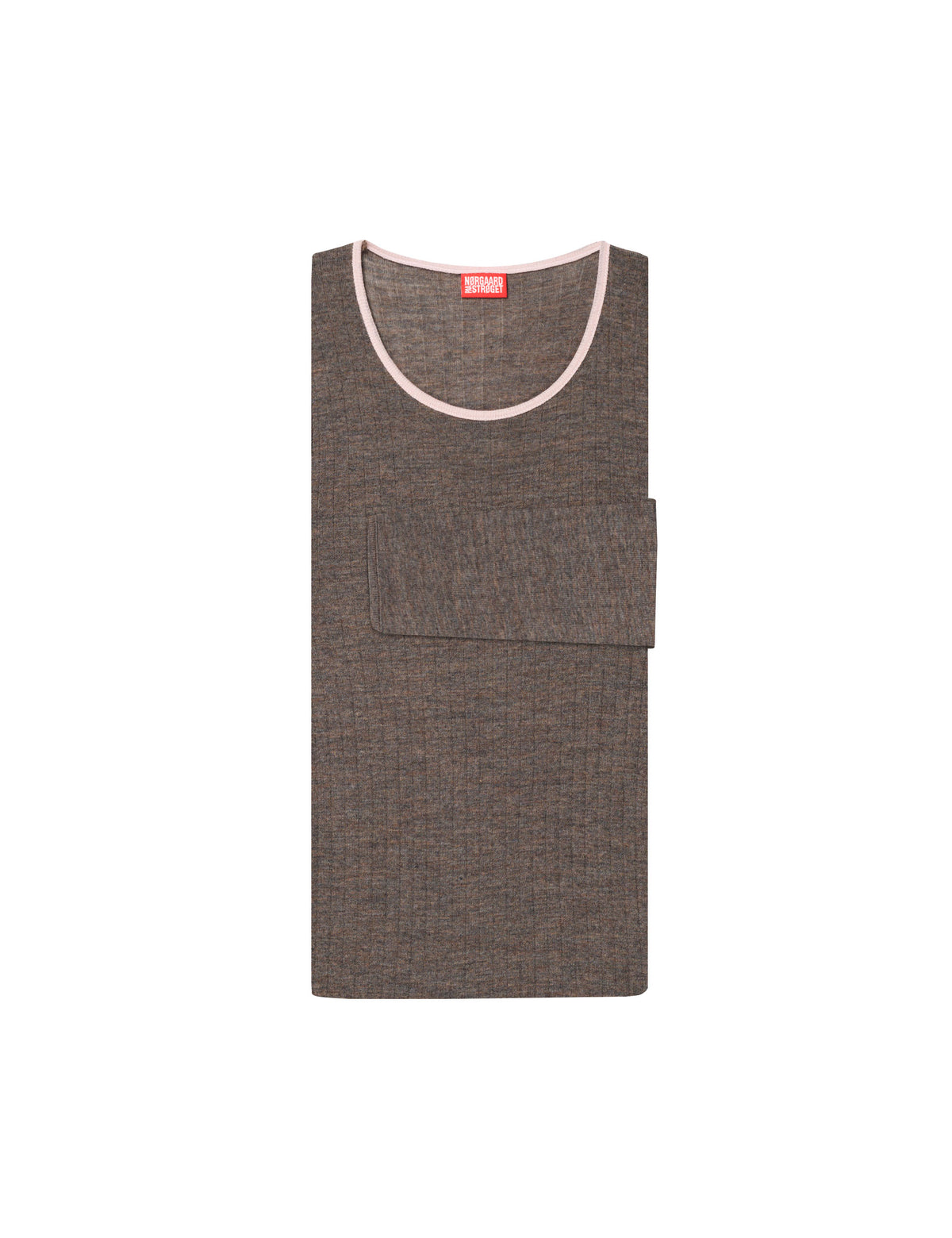 101 Wool Kontrast, Brown/Rose