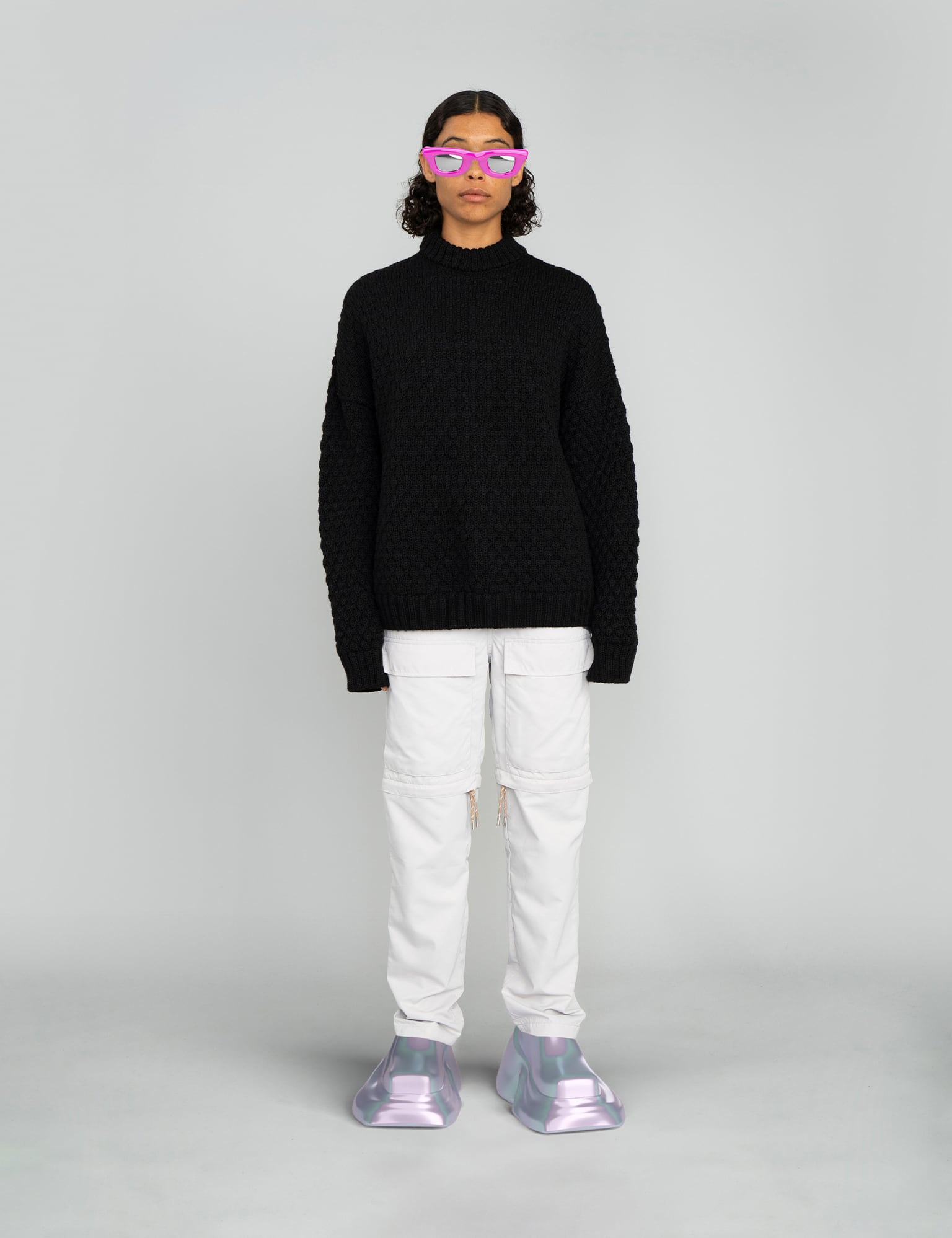 indenlandske Hylde forgænger 100% Wool Bruno Sweater, Black – MADS NØRGAARD - COPENHAGEN