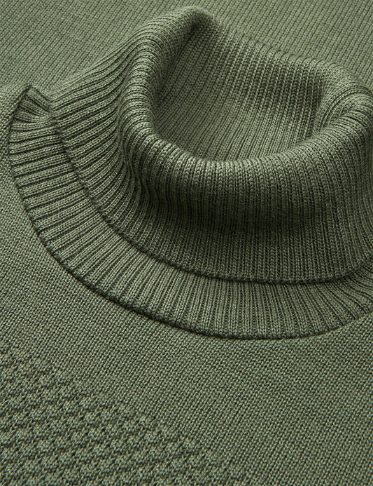 Wool Klemens Knit, Four Leaf Clover