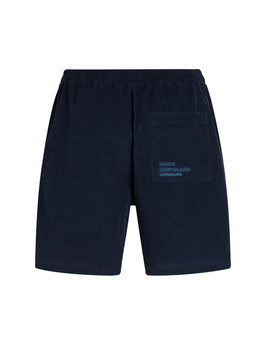 Dyed Baby Cord Socco Shorts,  Sky Captain