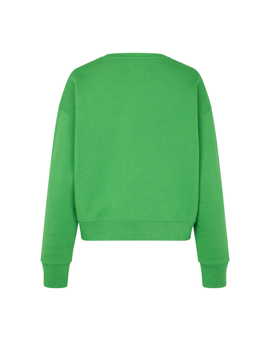 Organic Sweat Tilvina Sweatshirt, Poison Green