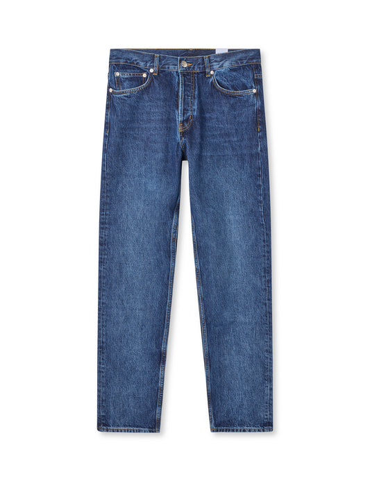 Organic Blue Jas Jeans, Blue Wash