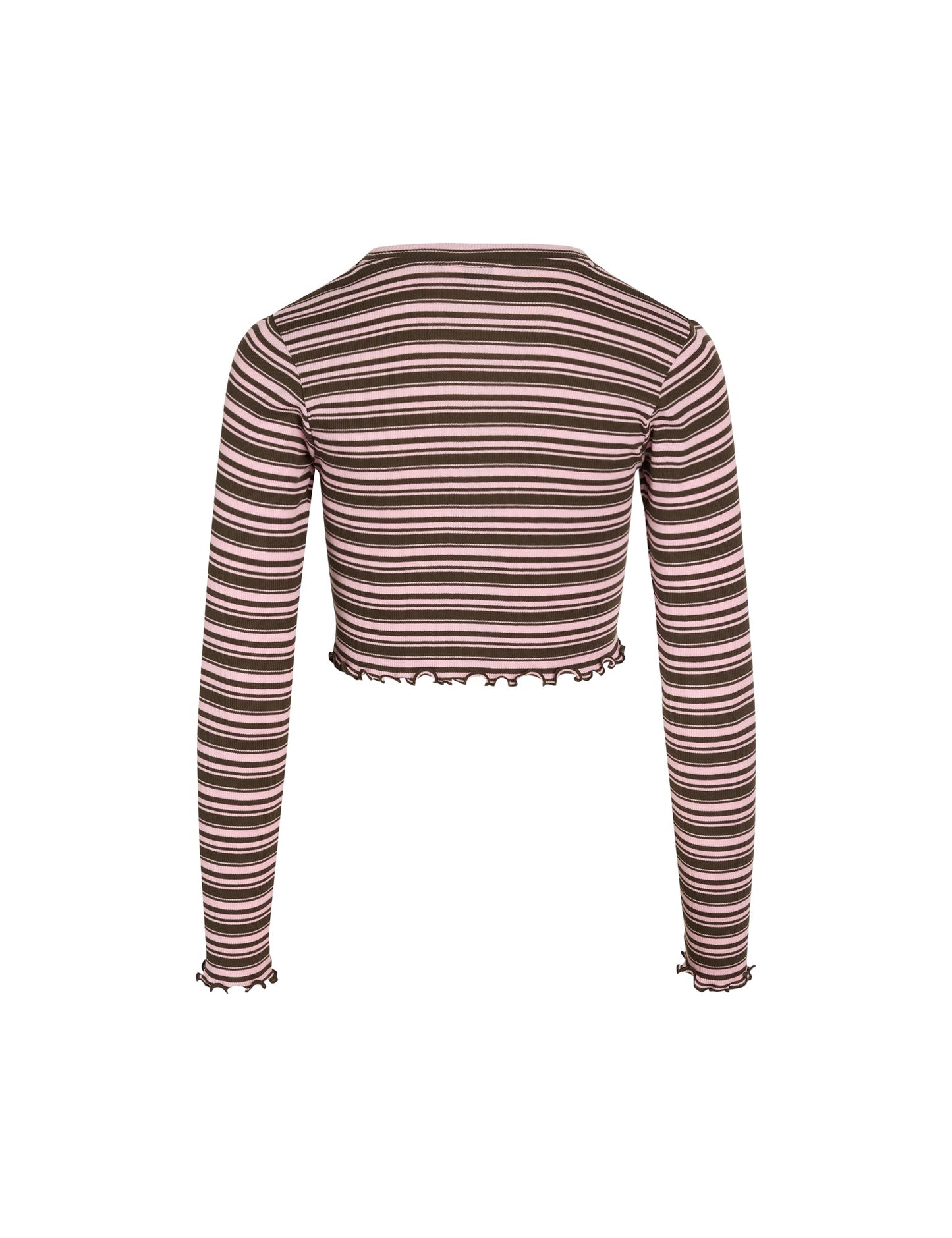 2x2 Cotton Stripe Tira Top,  Pink Lavender/Wren