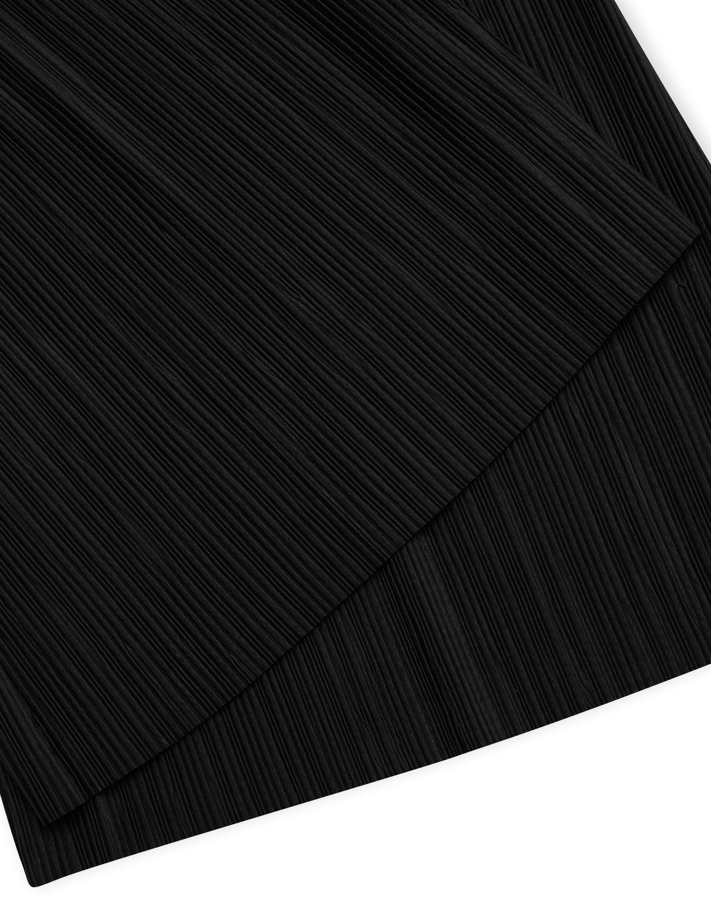 Paper Pleat Velen Pants,  Black