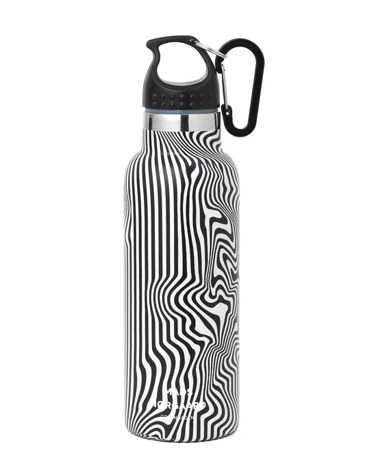 Thermality Gefell Water Bottle,  Psykedelic AOP / Black / White