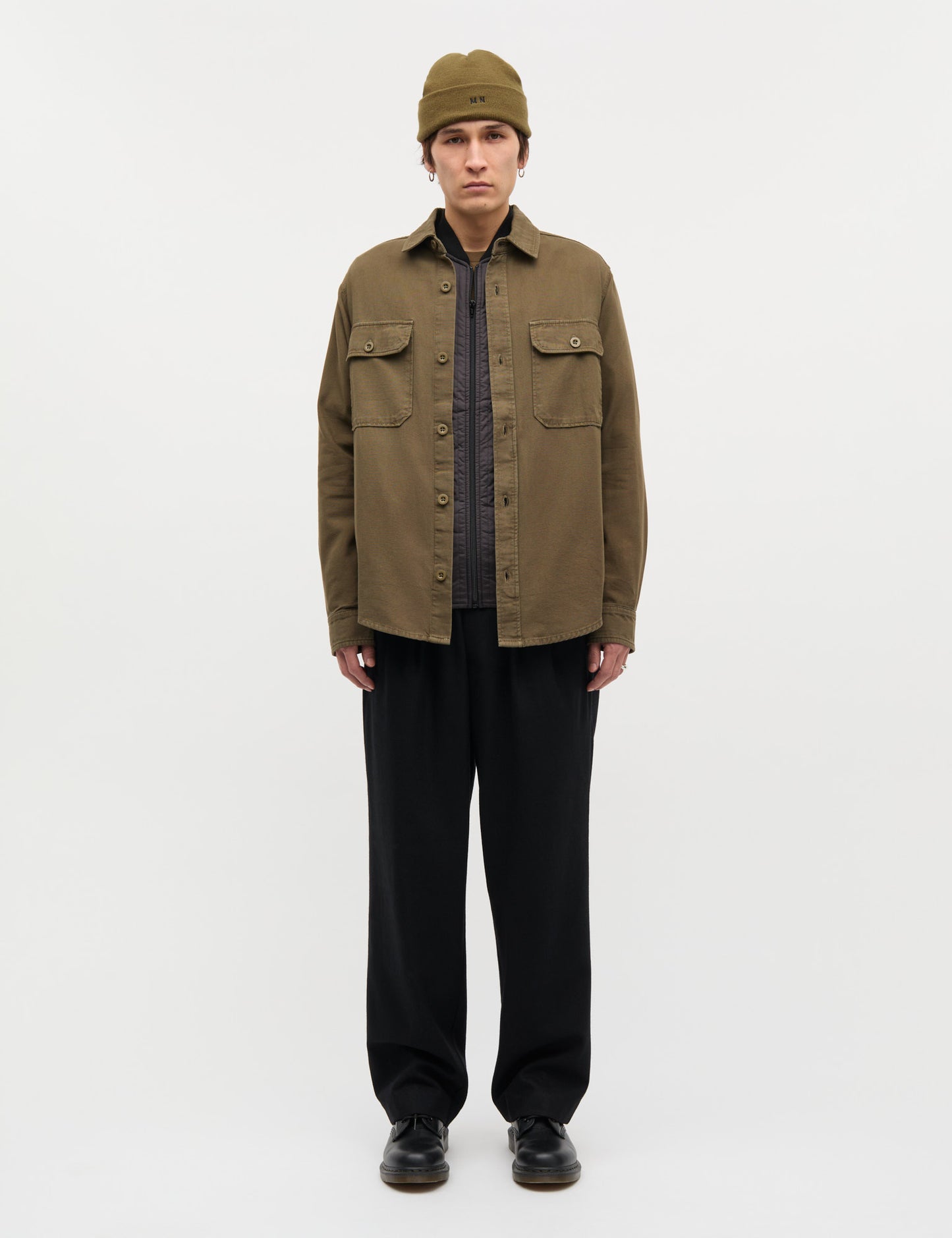 Dyed Canvas Skyler Shirt, Beech