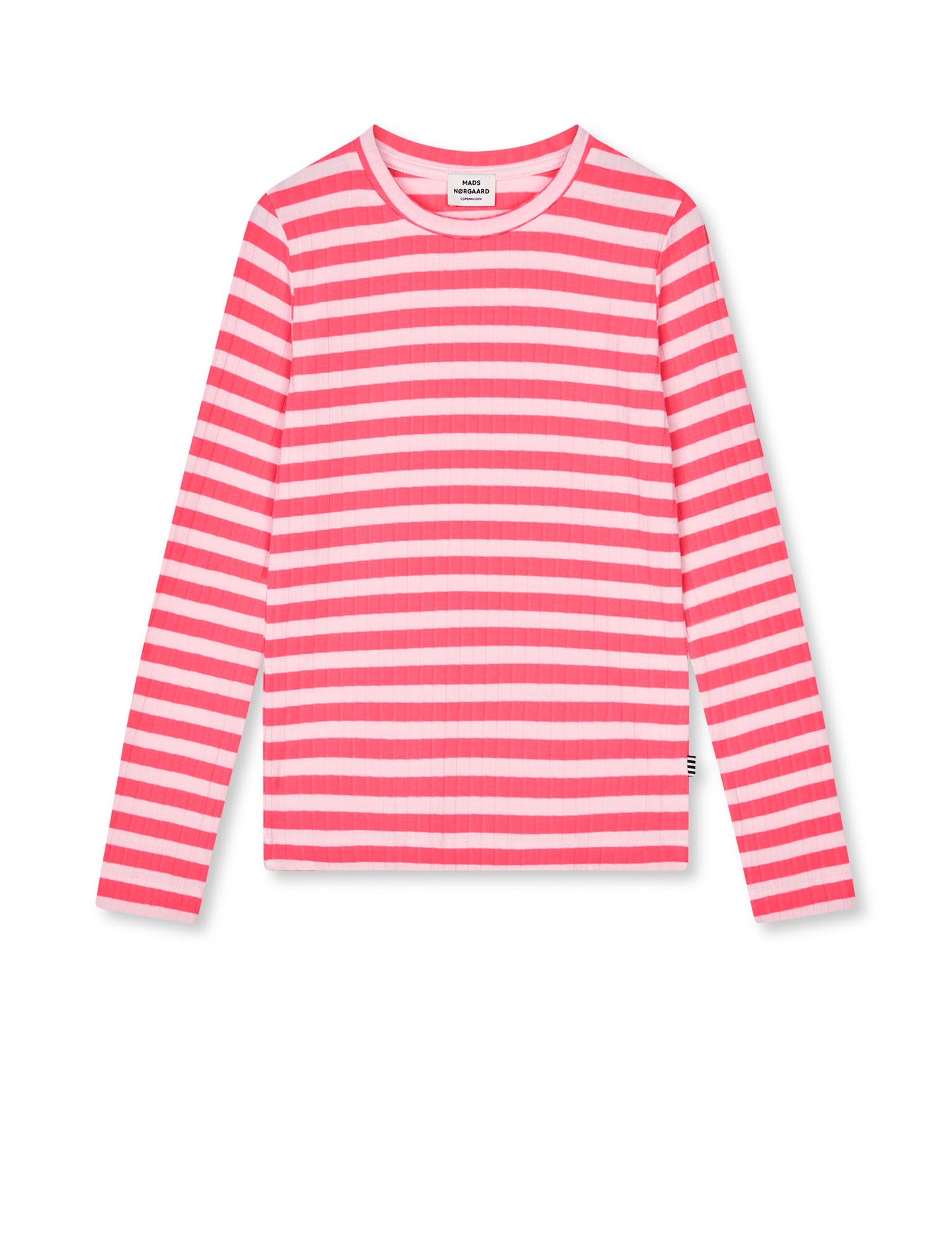 5x5 Classic Stripe Talika Top, Knockout Pink/Blushing Bride