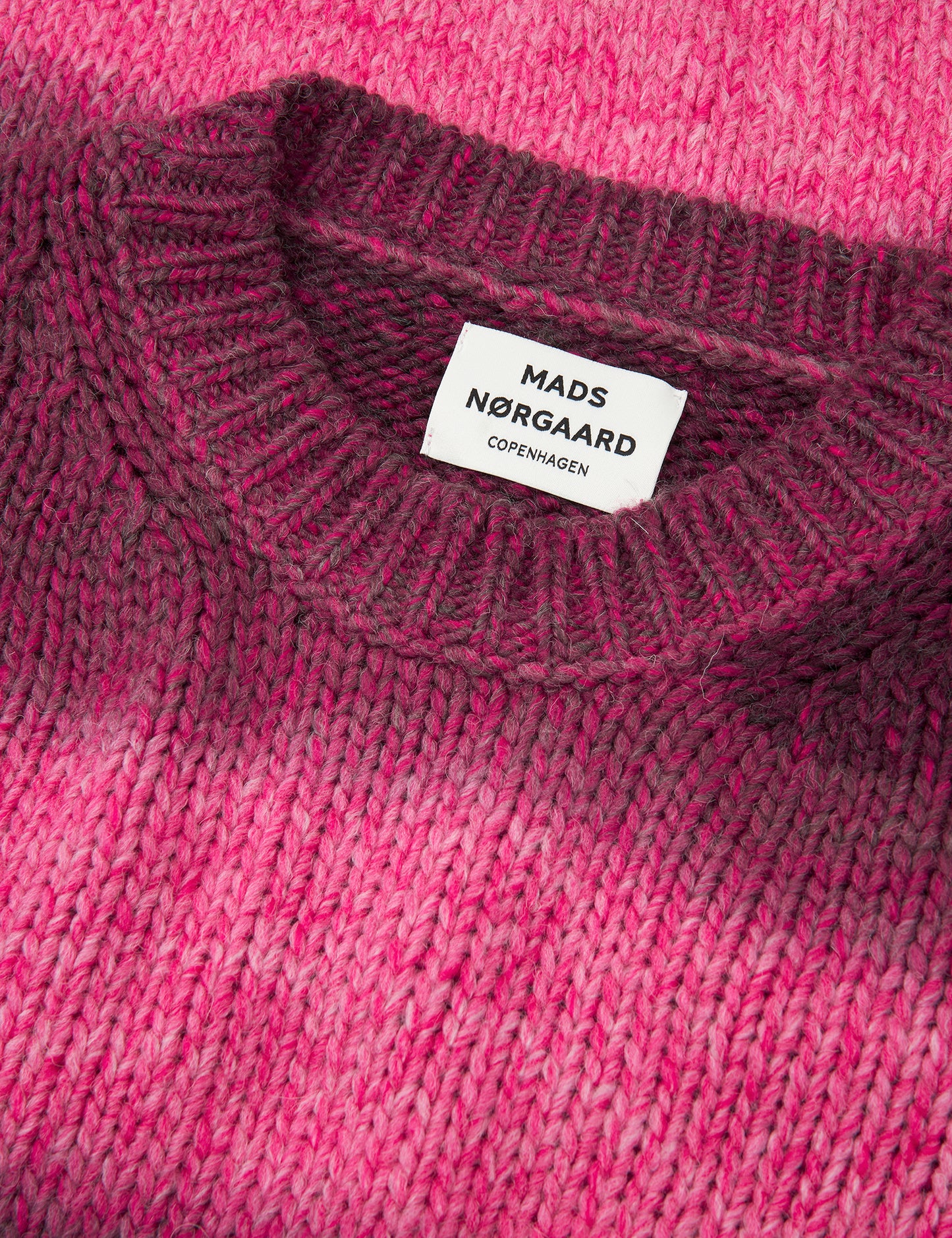 Shaded Lefty Sweater, Pink Glo Melange
