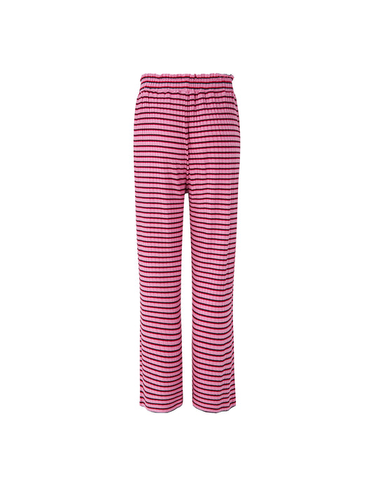 5x5 Stripe Papina Pants, 5x5 Stripe/Begonia Pink