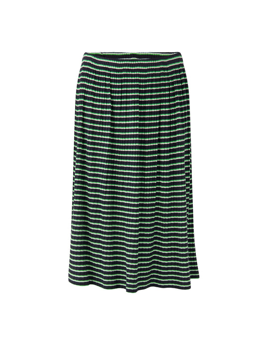 5x5 Stripe Sagalina Skirt, 5x5 Stripe/Deep Well