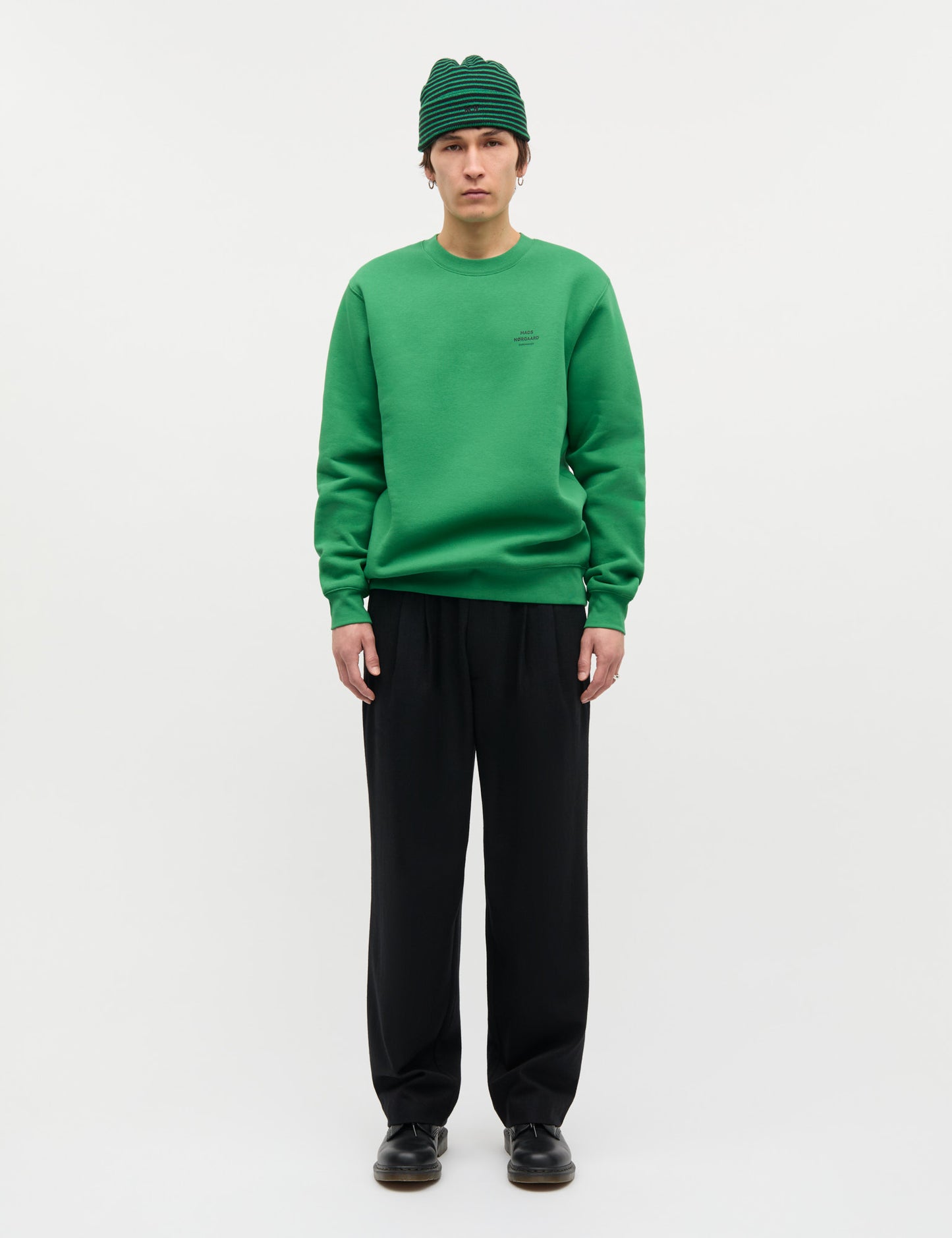 Standard Crew Logo Sweat, Verdant Green