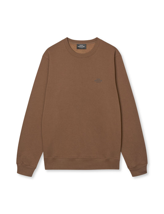 Standard Crew Logo Sweat, Cocoa