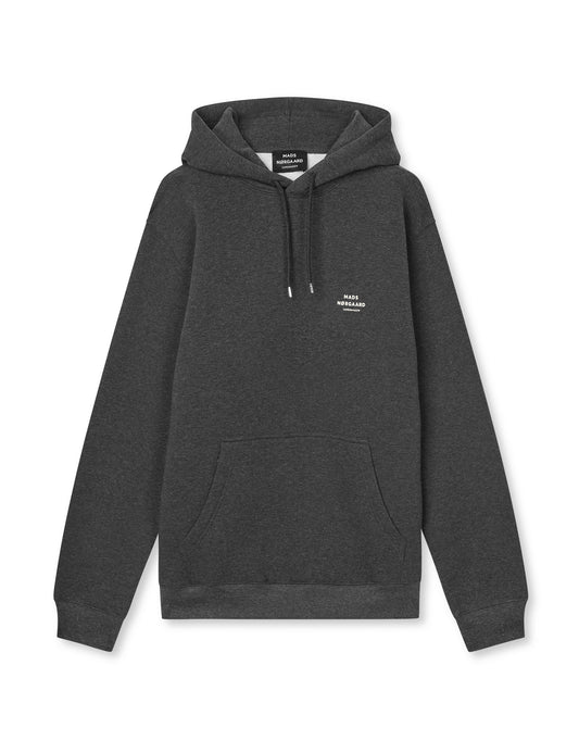 Standard Hoodie Logo Sweat, Dark Grey Melange