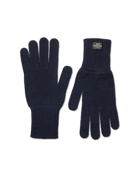 Wool Andy Gloves, Sky Captain