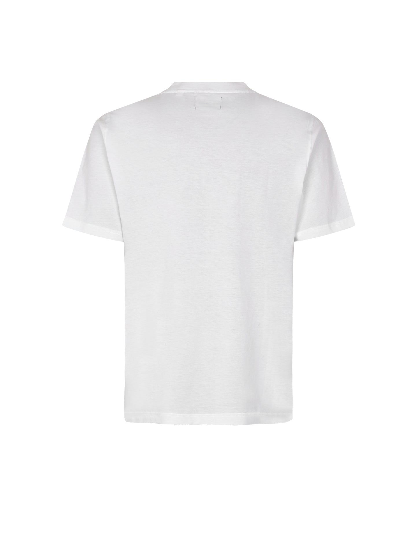 Cotton Jersey Frode Transmission Tee, White