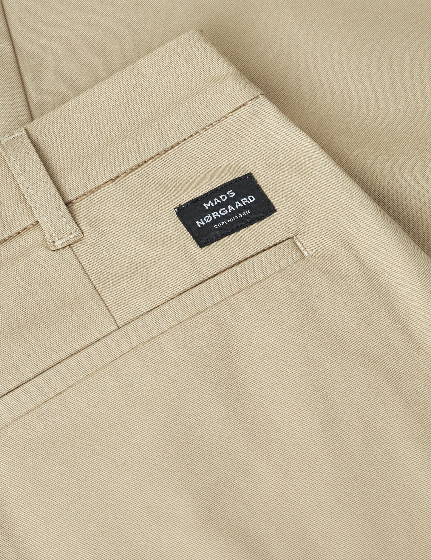 Cotton Twill Stretch Elias Pants, Trench Coat