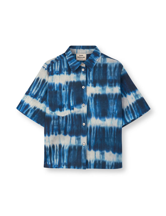 Colin Lorella Shirt AOP, Tie Dye Stripe AOP Merthyl Blu