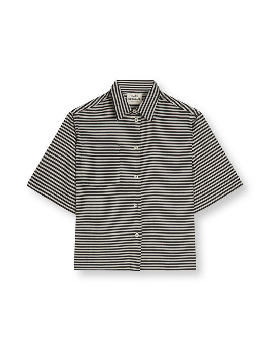Colin Lorella Shirt AOP, Stripe AOP/Black