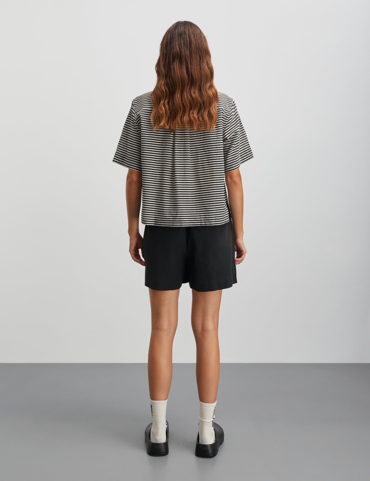 Colin Lorella Shirt AOP, Stripe AOP/Black