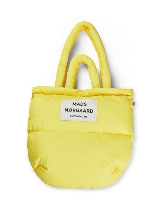 Recycle Pillow Bag, Lemon Zest