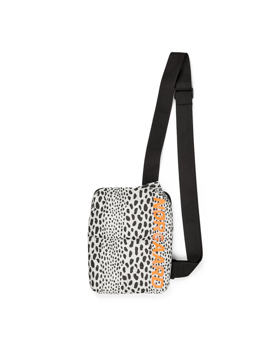 Recycle Fendor Crossbody AOP Bag, Snow White/Beluga