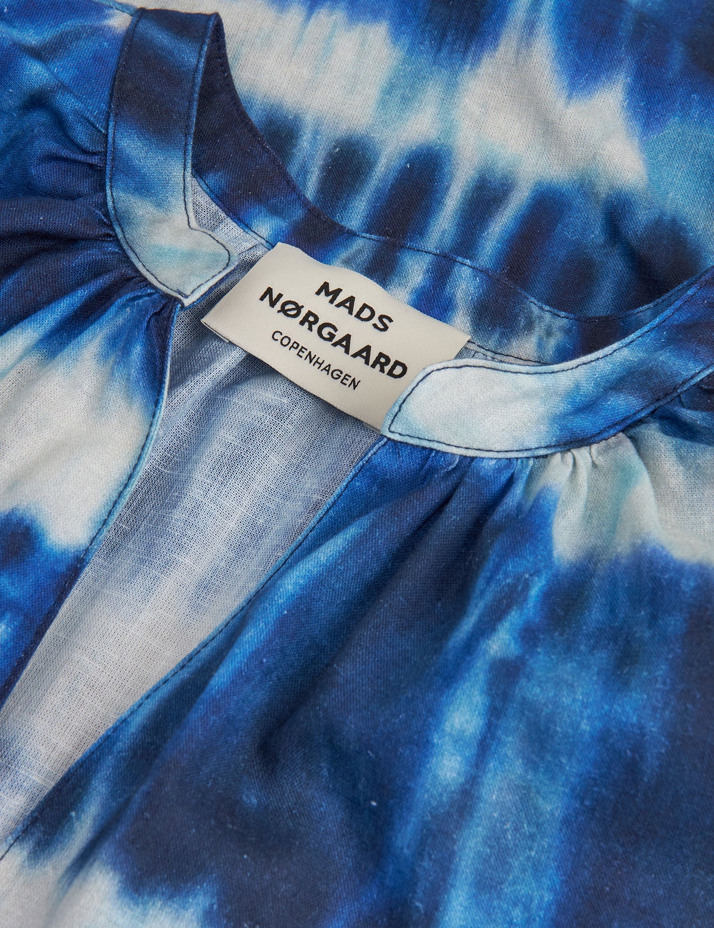 Colin Mana Dress AOP, Tie Dye Stripe AOP Merthyl Blu