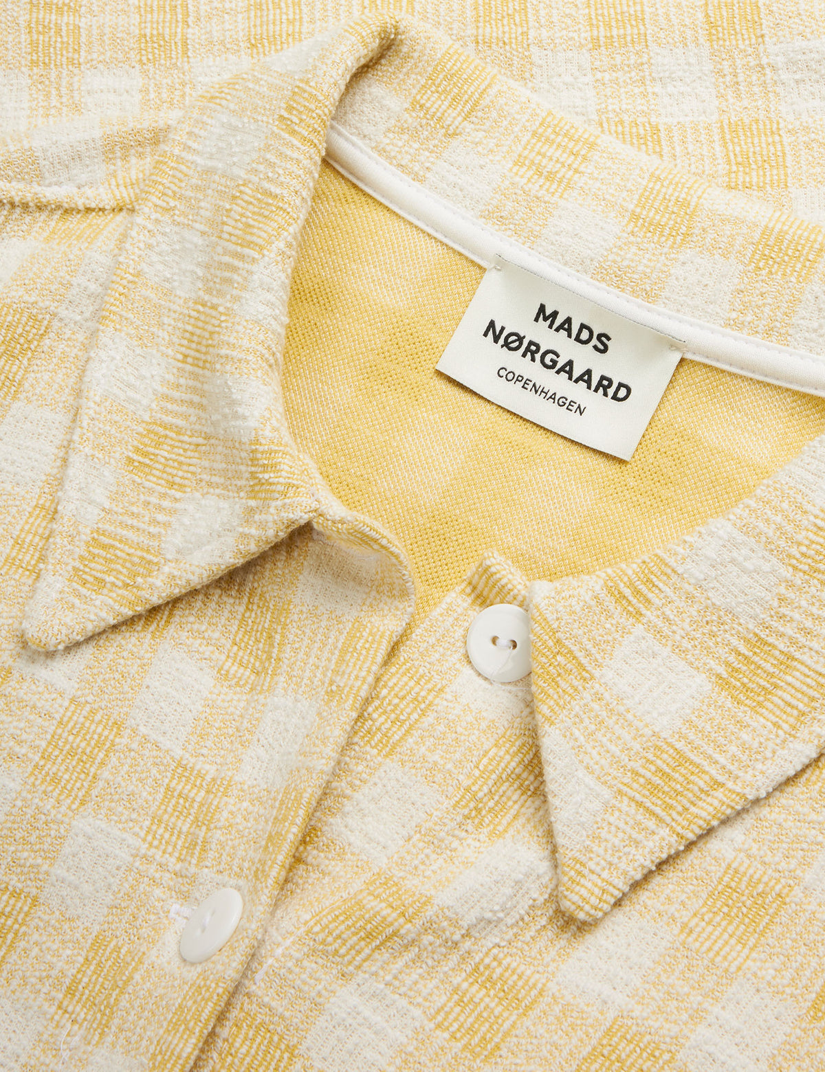 Boucle Jersey Abby Top, Misted Yellow/White Alyssum