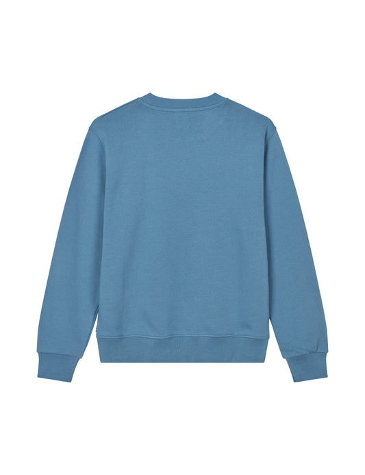 Light Organic Solo Sweatshirt, Captain`s Blue