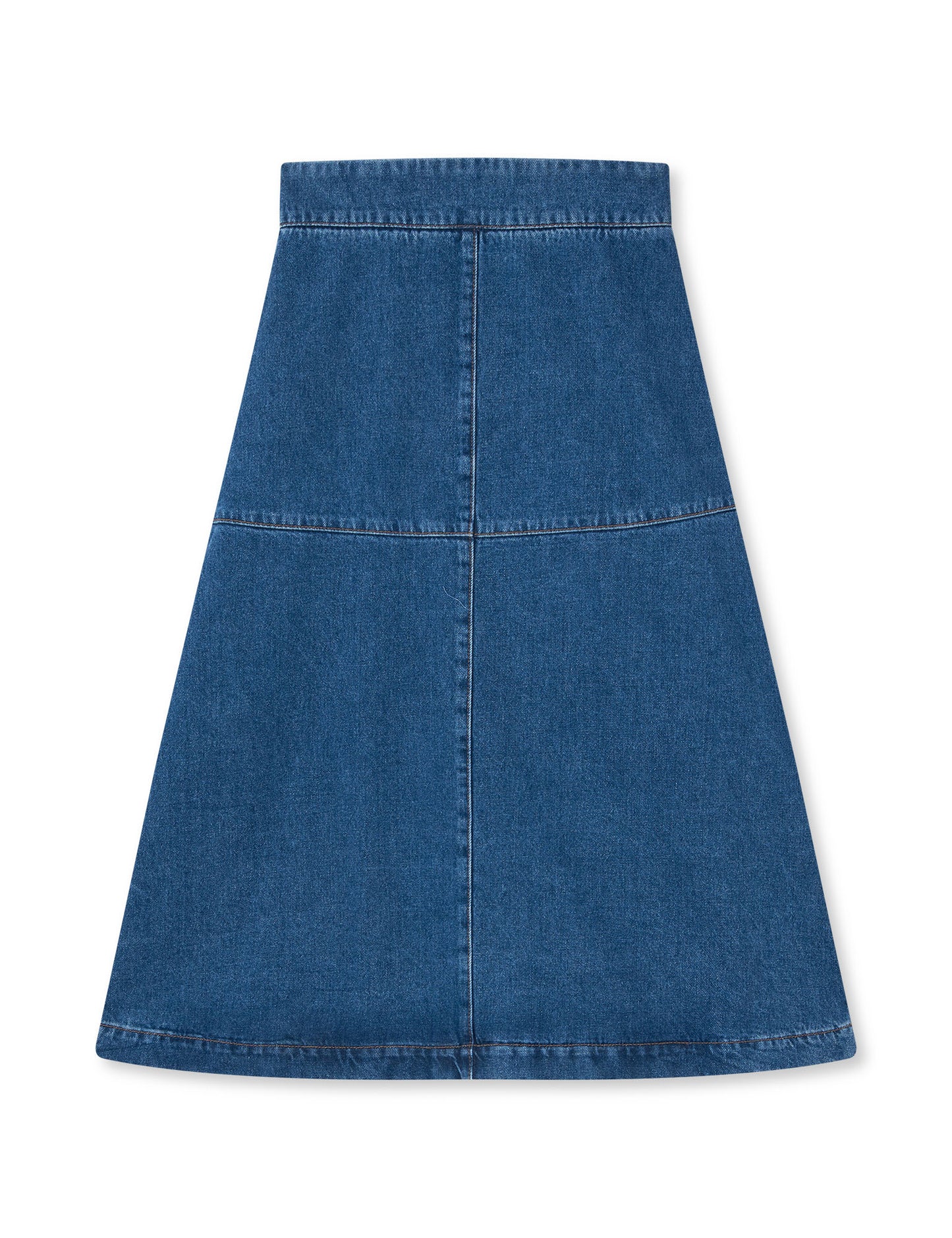 Denim Lunar Skirt, Vintage Blue