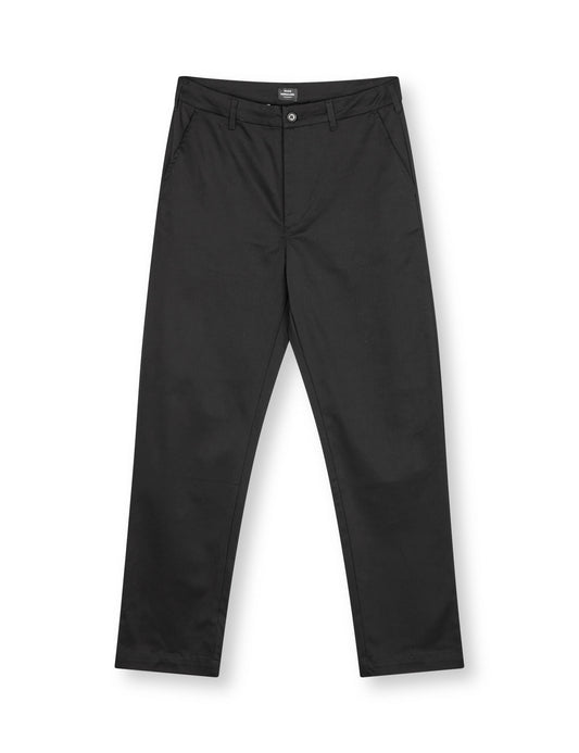 Cotton Twill Stretch Elias Pants, Black