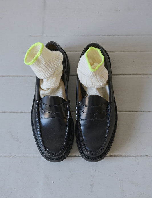 Woolen Carl Socks, Seedpearl