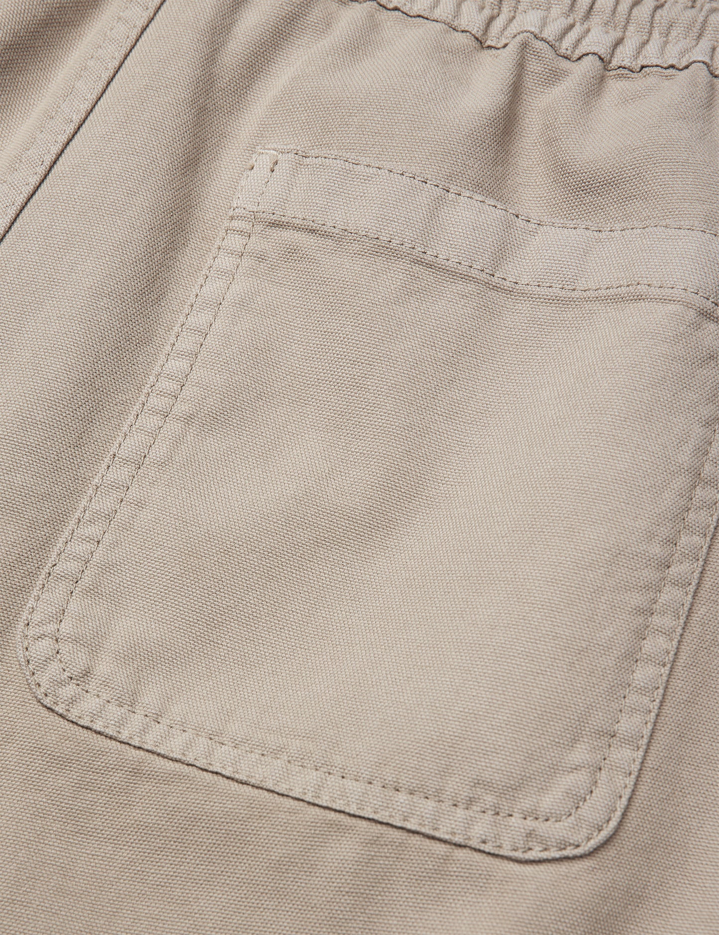 Dyed Canvas Beach Shorts, Plaza Taupe