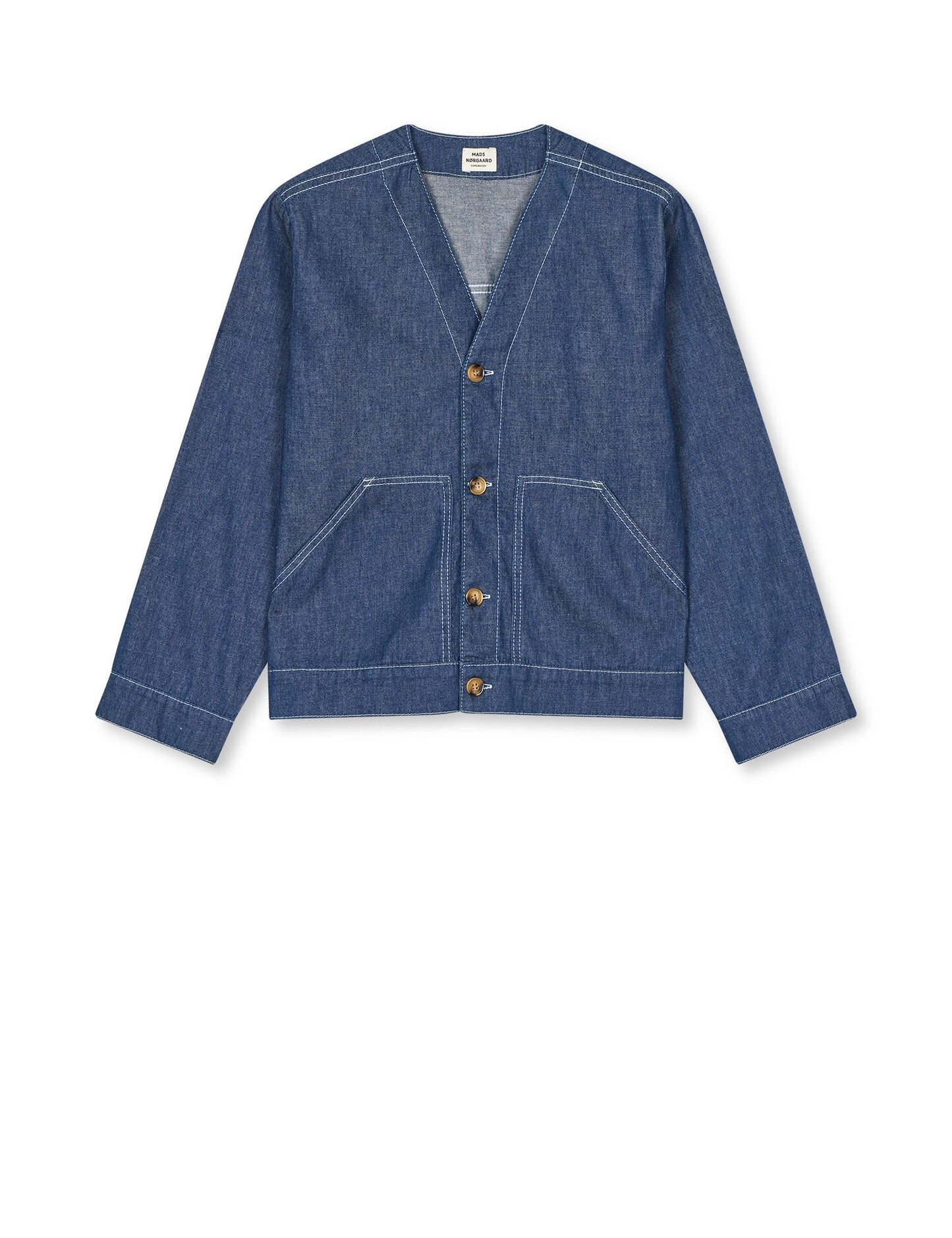 Air Denim Pil Jacket, Dark Blue Denim