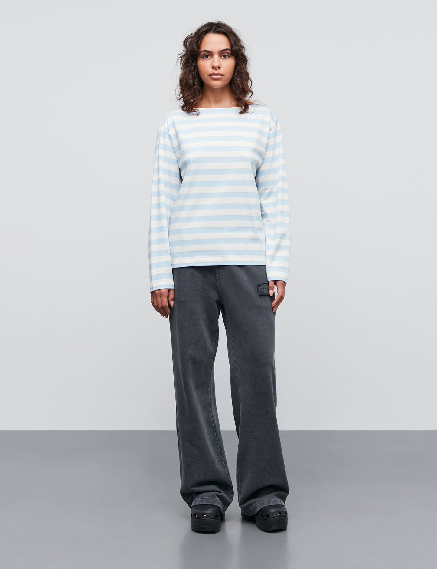 Soft Single Silke Tee LS, Windsurfer/Vanilla Ice