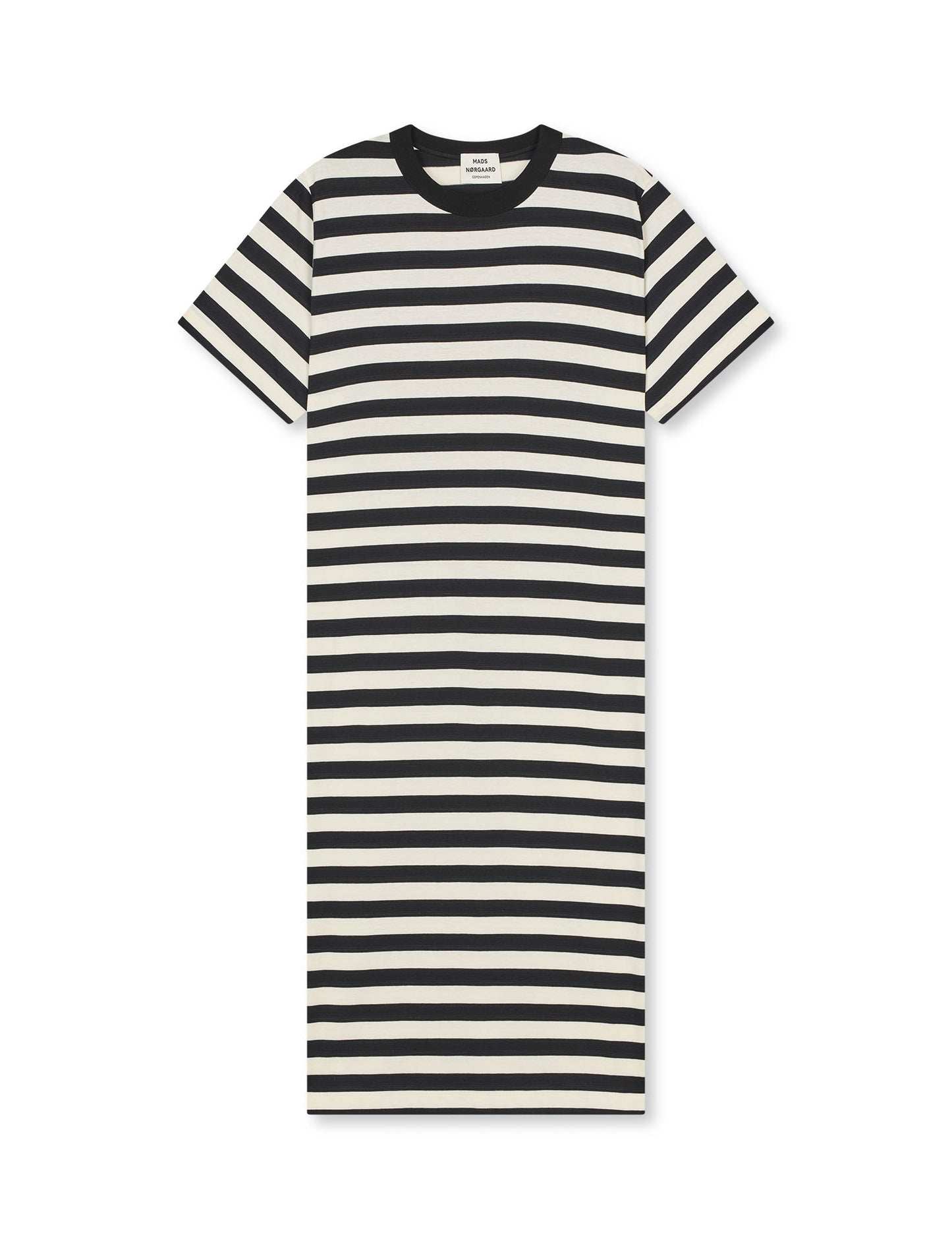 Soft Single Elly Dress, Black/Vanilla Ice