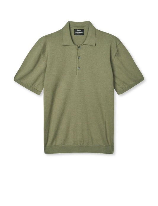 Tight Cotton Tristan Knit SS, Oil Green