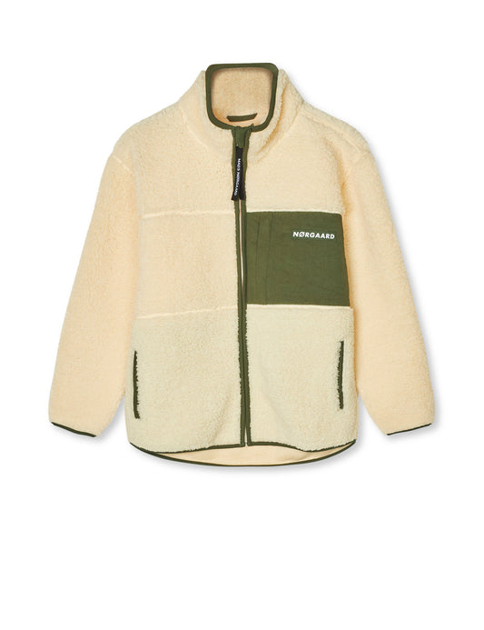 Teddy Fleece  Jeffo Jacket, Vanilla Custard