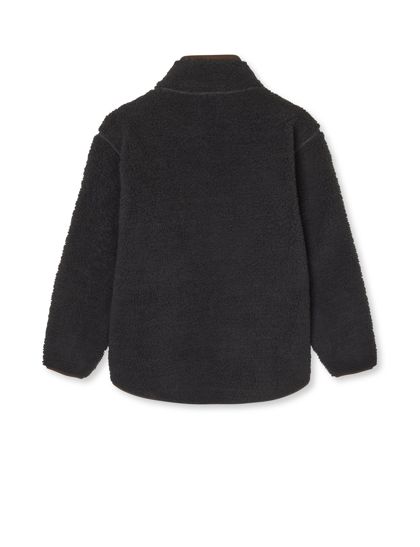 Teddy Fleece  Jeffo Jacket, Jet Black