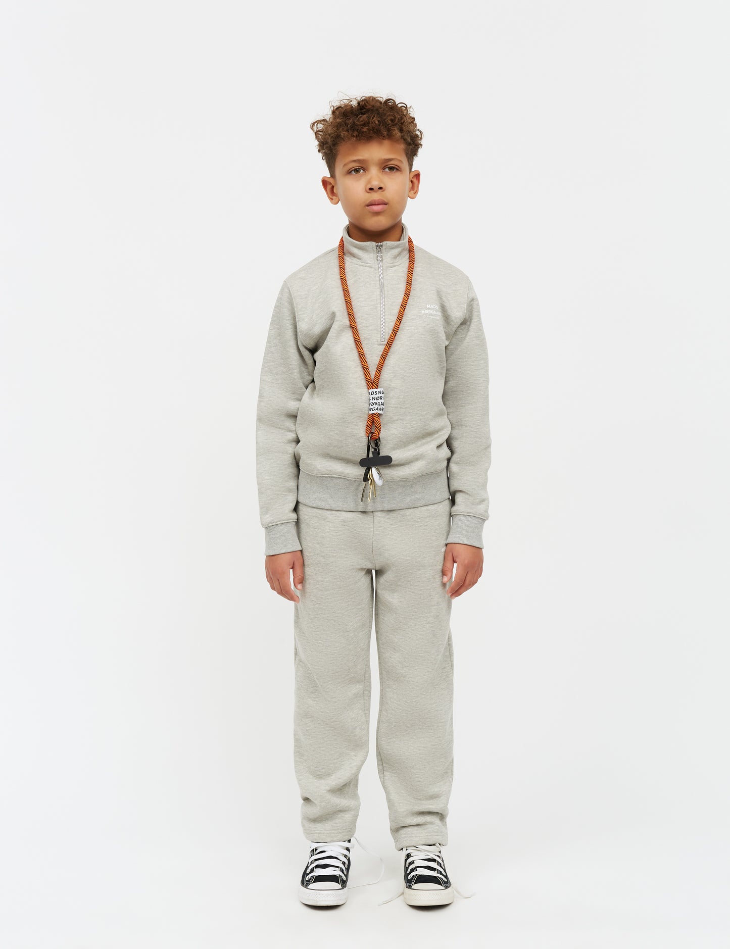 Mix Sweat Phil Pants, Grey Melange