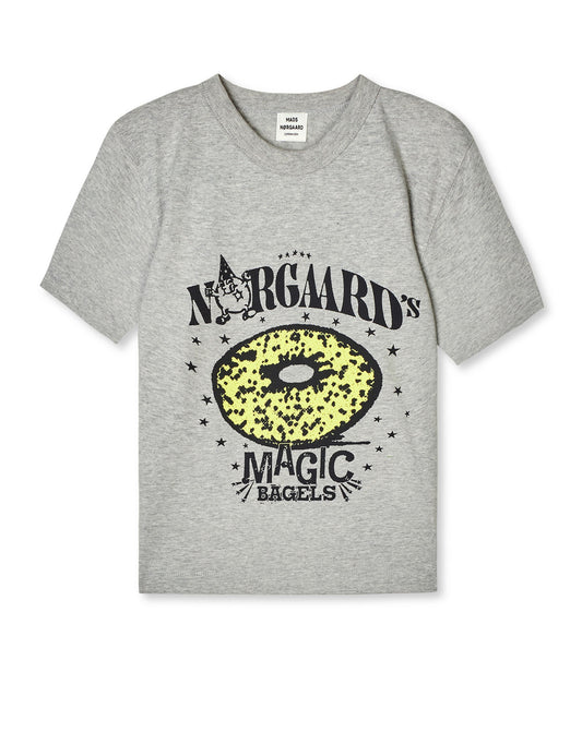 Dry Single Theo Tee, Light Grey Melange