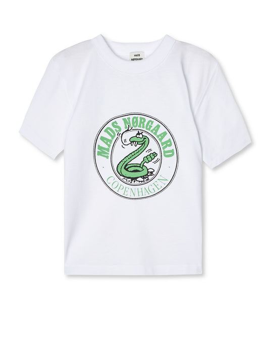 Dry Single Theo Tee, Snow White /Snake