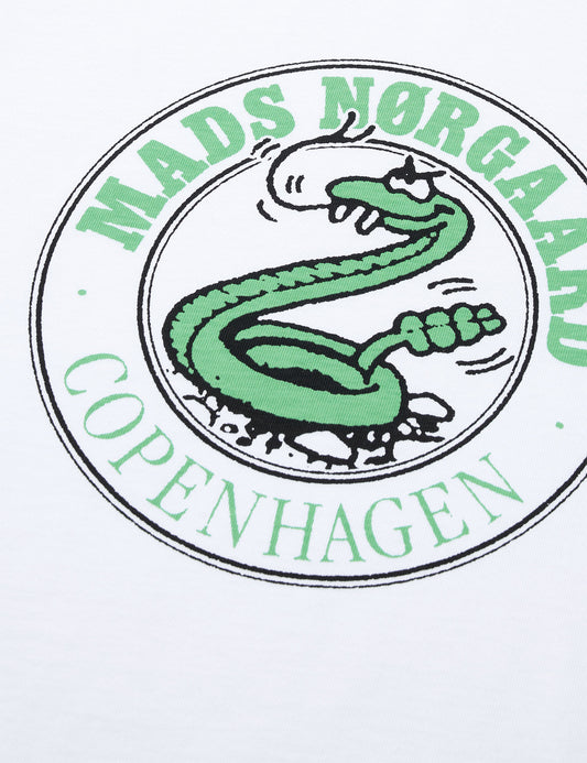 Dry Single Theo Tee, Snow White /Snake