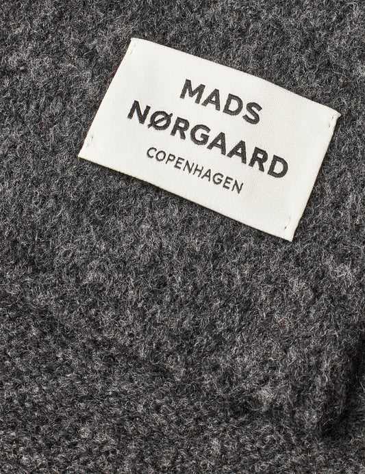 Tosca Alona Scarf, Dark Grey Melange